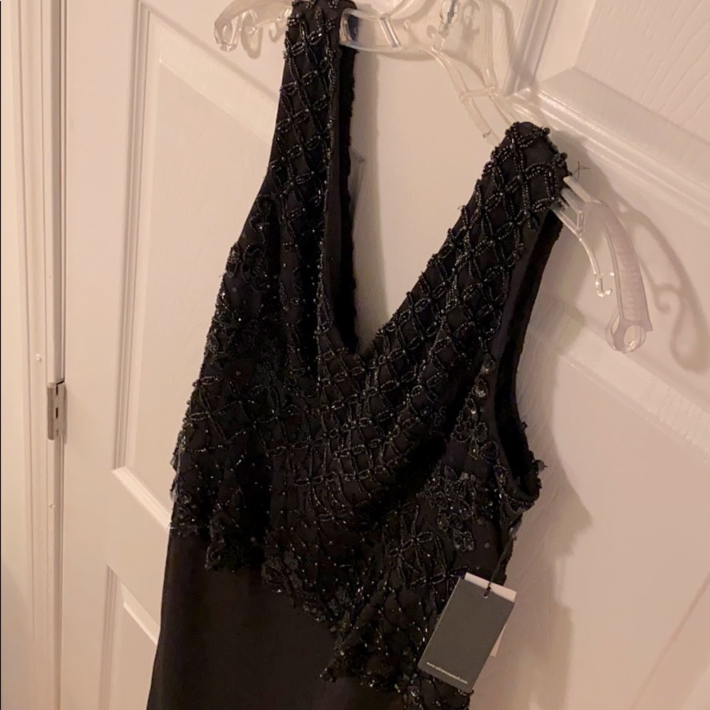 Adriana Papell Beaded Cocktail Dress